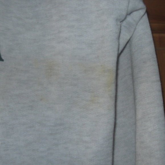 Made in U.S.A. Alaska "The Last Frontier" 1/4 Zip Fleece Colorblock Sweatshirt - Picture 3 of 3